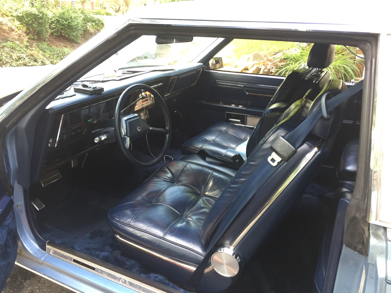 Mark Cross leather interior